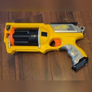 Nerf Gun Maverick REV-6 Soft Dart Blaster 11"